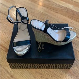 New in box Charles David wedges size 9.5
